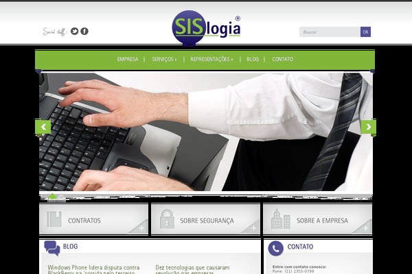 Simple’n’Bright theme site design template sample