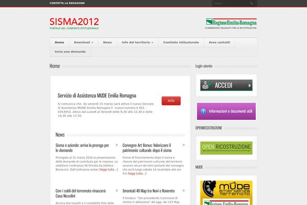Bangkok Press theme site design template sample