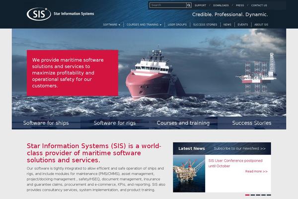 sismarine.com site used Sis