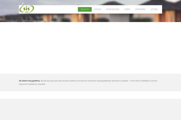 Hoteliour theme site design template sample