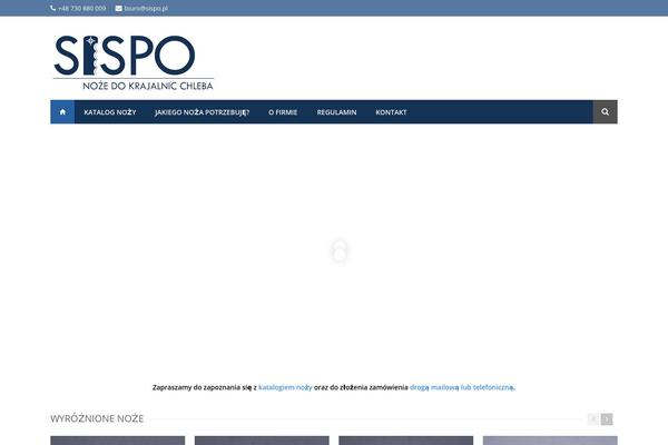 Trizzy theme site design template sample