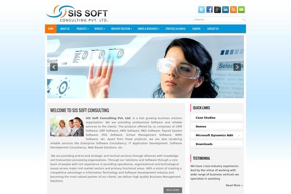 Nexttech theme site design template sample