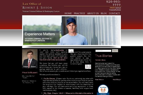 sissonlaw.com site used Sisson