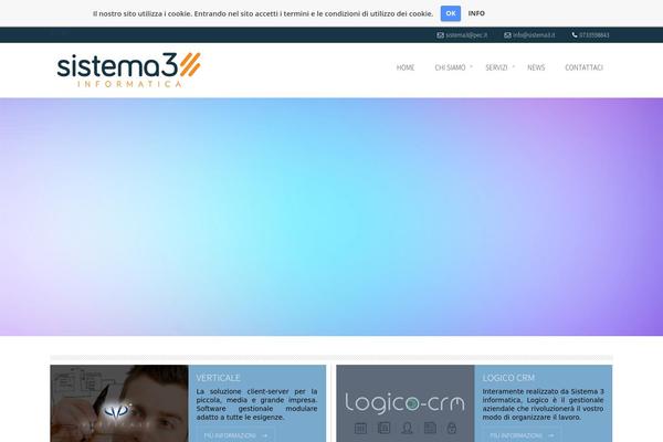 Bretheon theme site design template sample