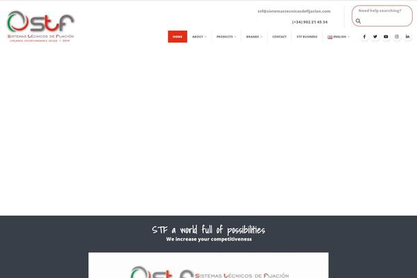 Porto Child theme site design template sample