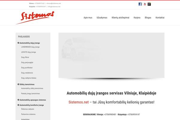 Autozone theme site design template sample