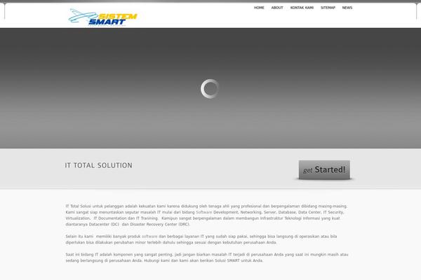 Smart theme site design template sample