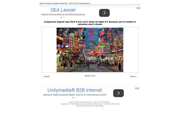Atahualpa theme site design template sample