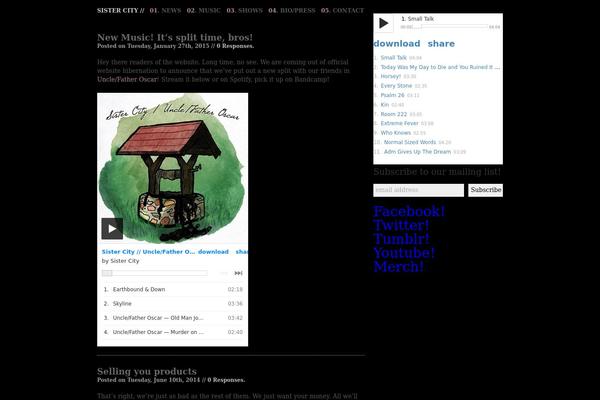 sistercityband.com site used Sister