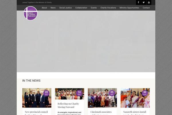 sistersofcharityfederation.org site used Vestige-child