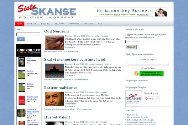 sisteskanse.net site used Nyskanse