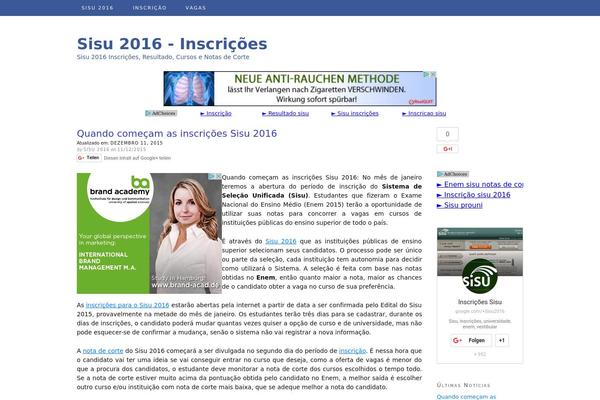 Thesis 1.8.6 theme site design template sample