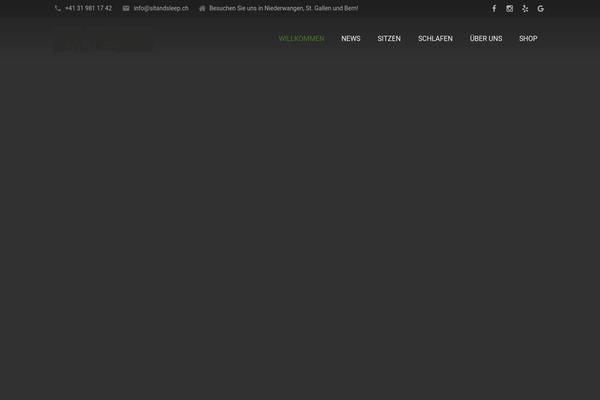 Zephyr theme site design template sample