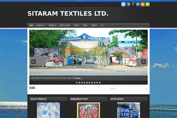 sitaramtextilesltd.org site used Upstream