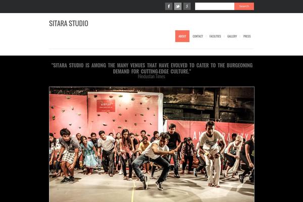 sitarastudio.in site used Eventure