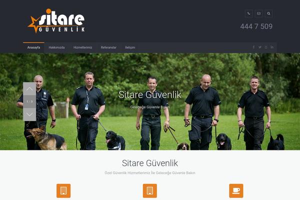 Falco theme site design template sample