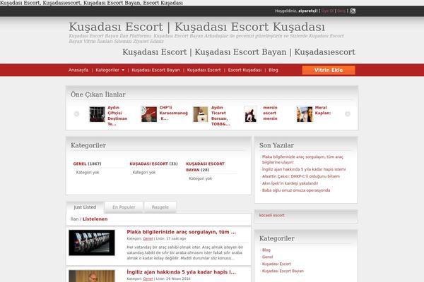 ClassiPress theme site design template sample