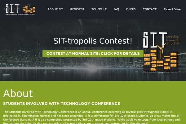 Proxy theme site design template sample