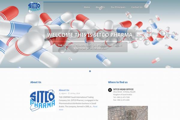 Wpheal theme site design template sample