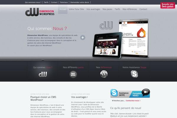 site-avec-wordpress.com site used C3