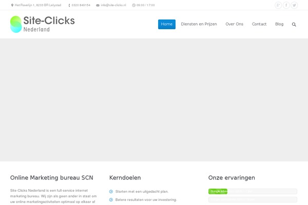The7 theme site design template sample