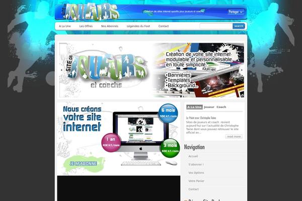 MyMagazine theme site design template sample