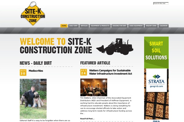 K2 theme site design template sample