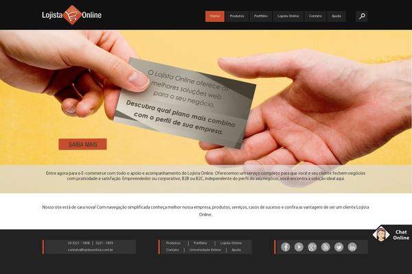 Edge theme site design template sample