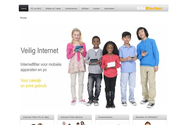 Mio theme site design template sample