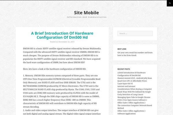 sitemobile.eu site used Hennyj