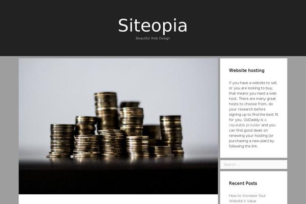 Exhibit theme site design template sample