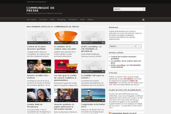 Arras WP theme theme site design template sample