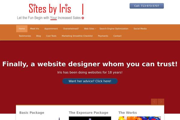 Woodpecker theme site design template sample