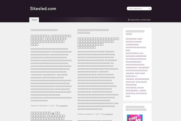 Coda theme site design template sample