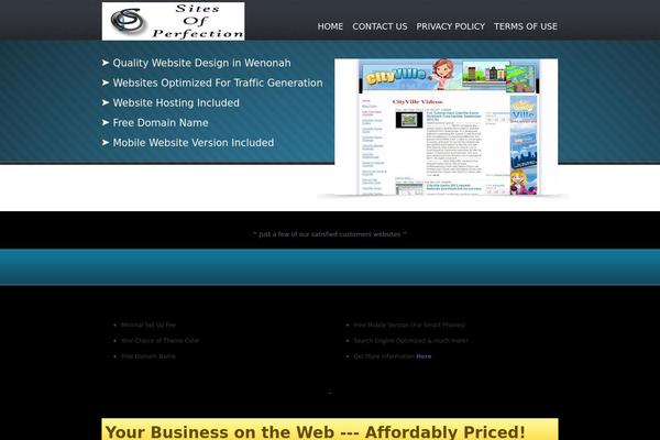 Site using InstaBuilder plugin