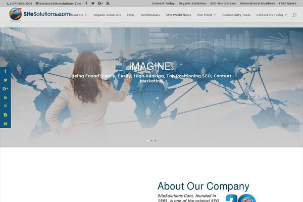 Site using Floating Social Media Links plugin