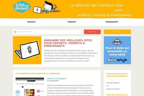 sitespourenfants.com site used Spe
