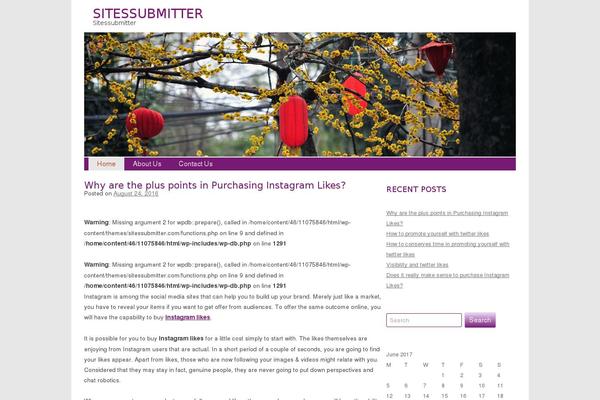 Site using Wpmu-quotes plugin