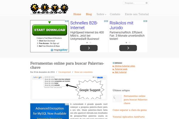 Cocoon-master theme site design template sample