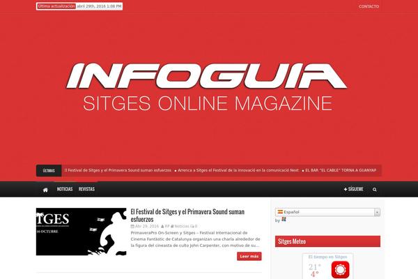 Theme Rush theme site design template sample