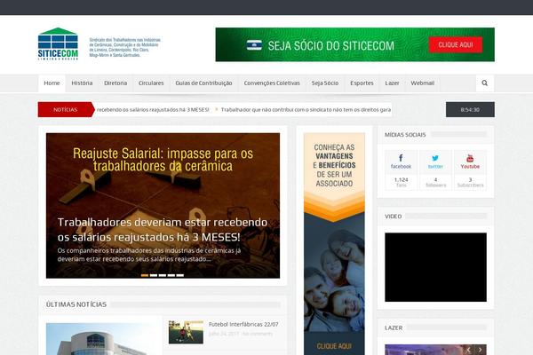 Site using WP Club Manager - Manage your sports club plugin