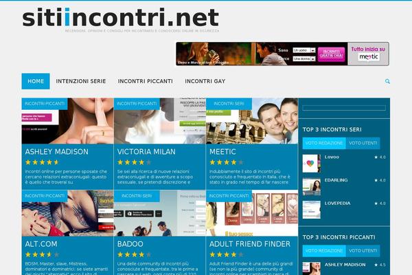 Puzzles theme site design template sample
