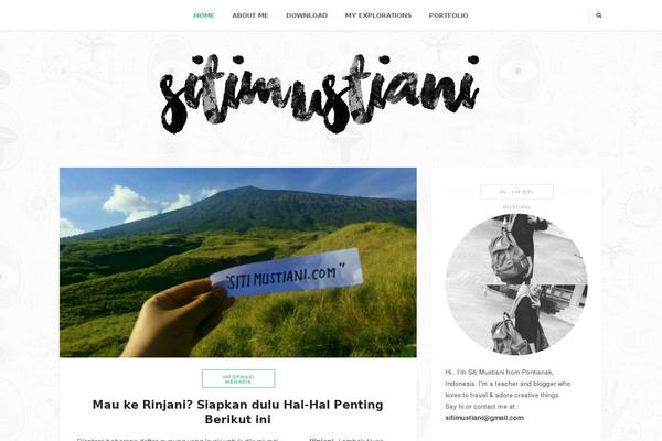 Gist theme site design template sample