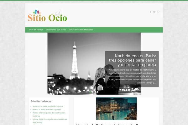 Travelify theme site design template sample