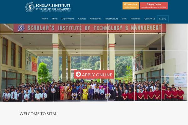 Invent theme site design template sample