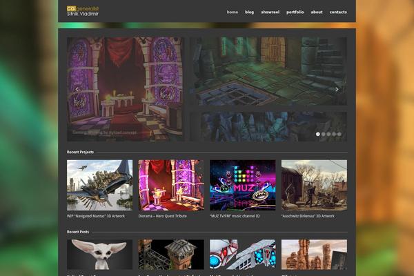 Uber theme site design template sample