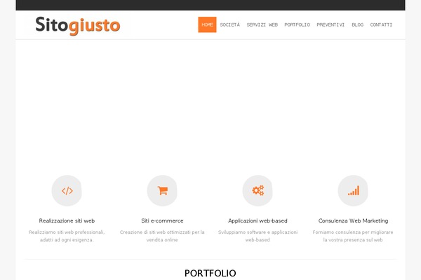 River theme site design template sample