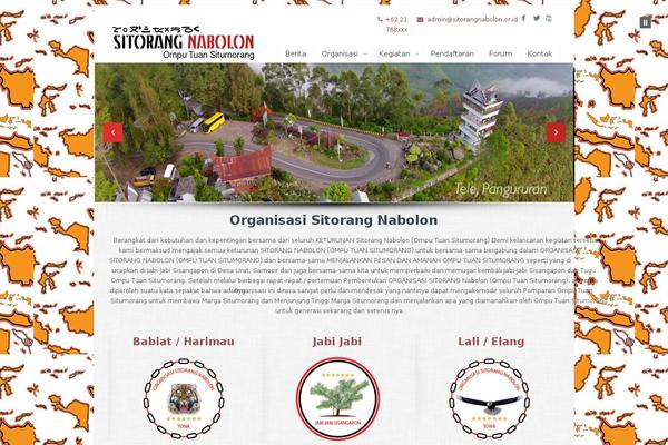 Site using Simple Music Widget plugin