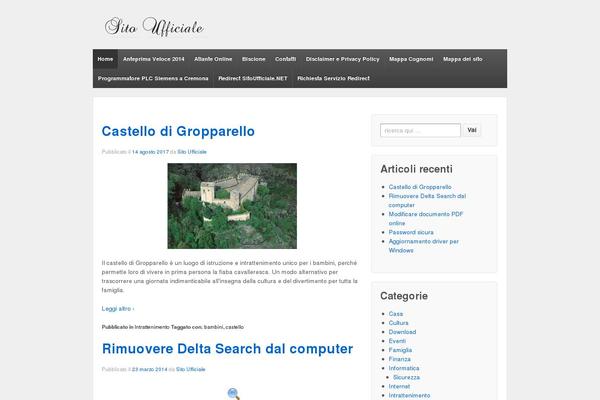 Site using Category Widget plugin