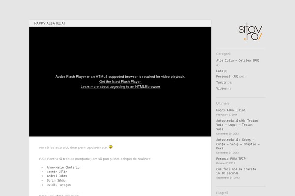 Stumblr theme site design template sample